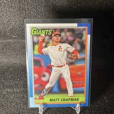2025 Topps Series 1 - 1990 Topps Baseball Matt Chapman #T90-86