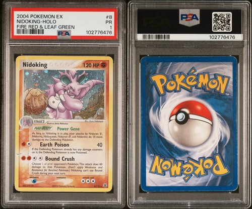 Nidoking graded PSA 1 for sale on eBay