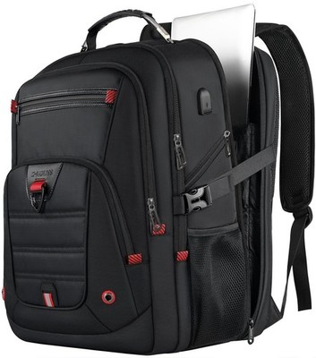Z-MGKISS Extra Large Travel Backpack, 52L TSA Backpack 17.3 Inch, Anti-Theft ...