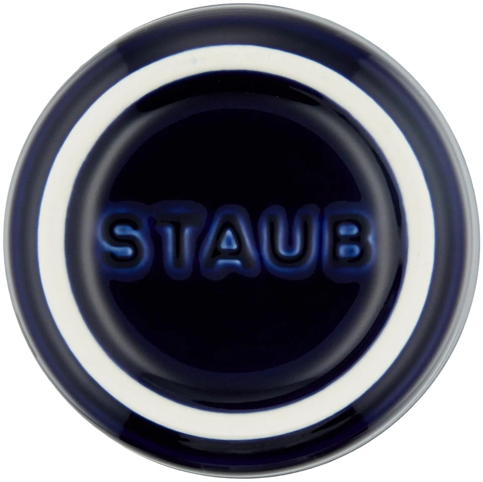 Staub "Extra Mini Round Ramequin Grand Bleu 7cm" Ceramic Small Bowl, Microwave S - Image 3 of 4