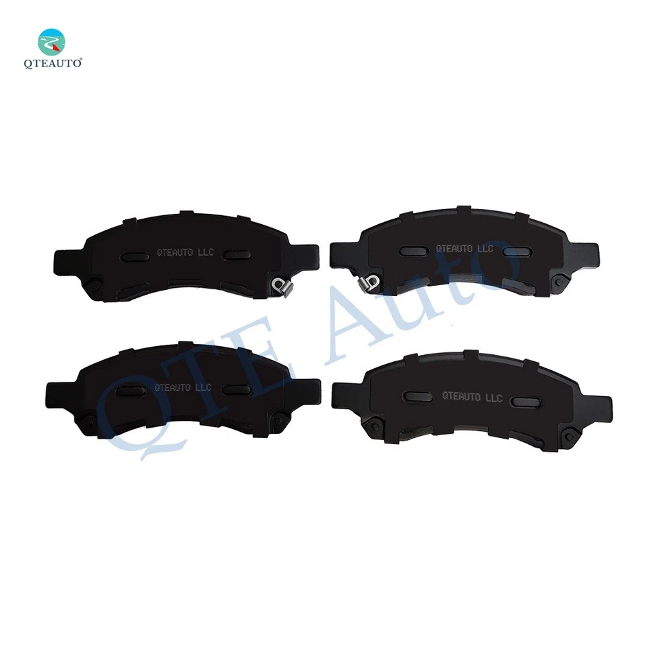 Set of 8 Front-Rear Ceramic Brake Pad Kit For 2006-2009 Chevrolet Trailblazer - Image 3 of 4