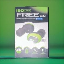 ISOtunes FREE 2.0 Hearing Protection Earbuds Bluetooth Noise Reduction 25dB