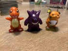 1999 Vintage Nintendo Pokemon Lot Burger King Meal 4” Toy Figure Collectible