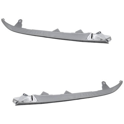 Set of 2 Grille Trims Grill  Driver & Passenger Side Left Right for Accord Pair