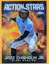 2023 Topps Chrome Update Series - Action Stars Jazz Chisholm #ASC-30