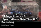 HOT WHEELS '21 Pagani Huayra R RLC Exclusive Red Line Club Premium HWF21 2024