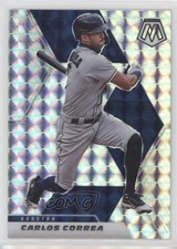 2021 Panini Mosaic Mosaic Prizm Carlos Correa #107 8k4