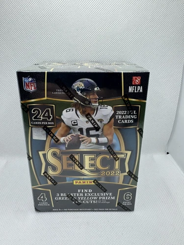 2022 Select Football Blaster Box Factory Sealed (Green Yellow Prizm)