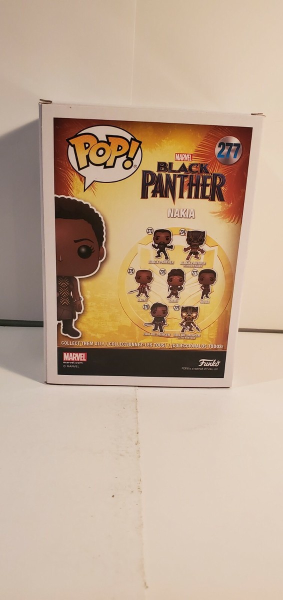 Funko Pop Nakia 277 Black Panther Marvel Bobble Head Vinyl