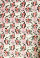 Mermaid Glitter FAUX LEATHER SHEET 8.5" X 11.5" 22X30CM WHOLESALE PRINTED A4