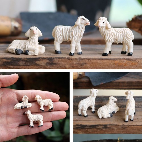 Resin Miniature Animal Squirrel Chicken Fairy Garden Mini Forest - Figurine Set - Picture 9 of 53