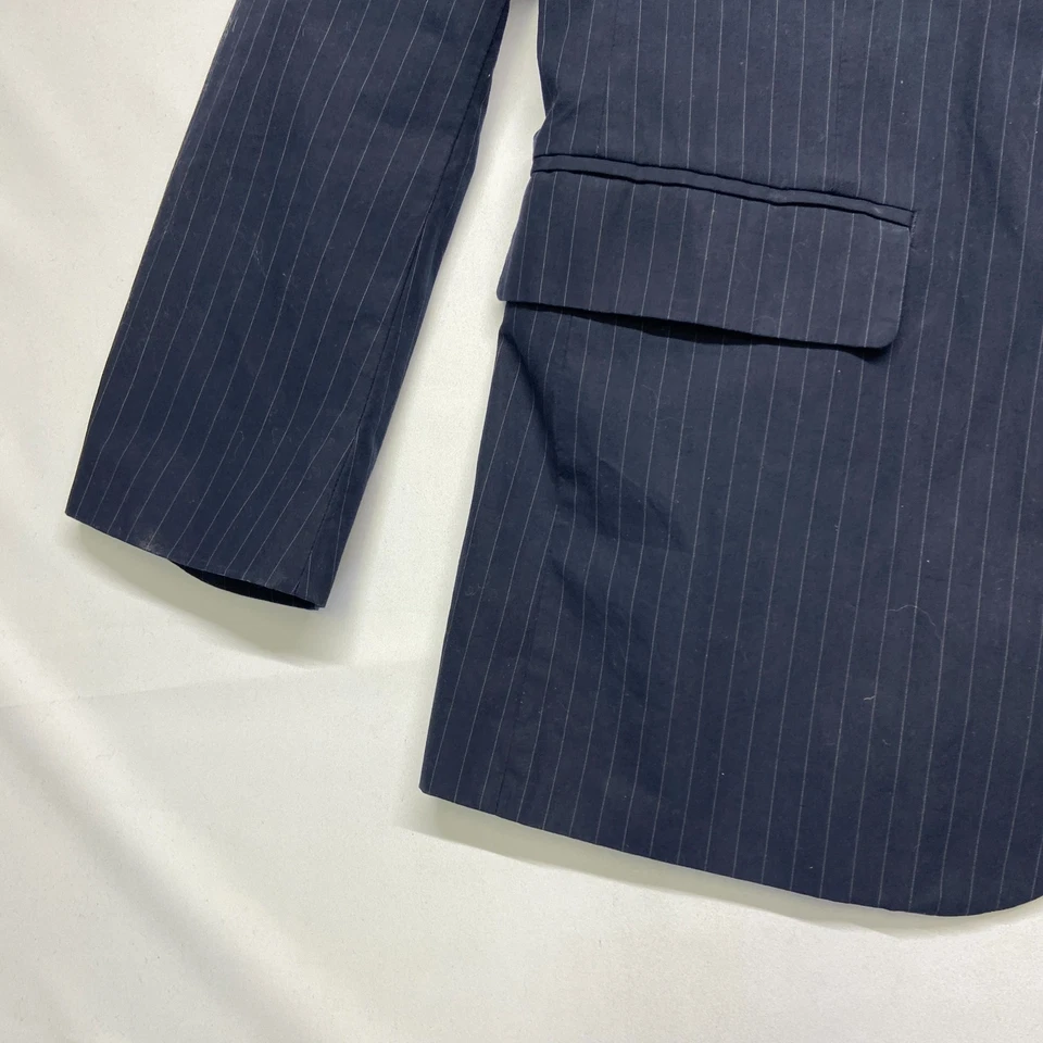 Chaqueta Blazer Gap Hombres XL Azul Marino Muesca Solapa Solapa Bolsillos Doble Ventilación Manga Larga Foto 3 de 4