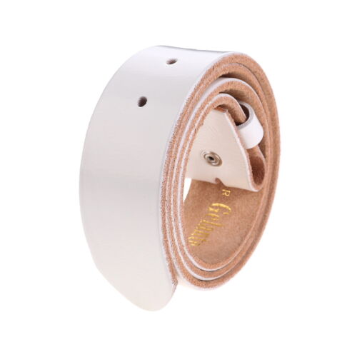 FULL GRAIN Genuine Leather Belt Strap without Buckle UNISEX BELT - Picture 52 of 67