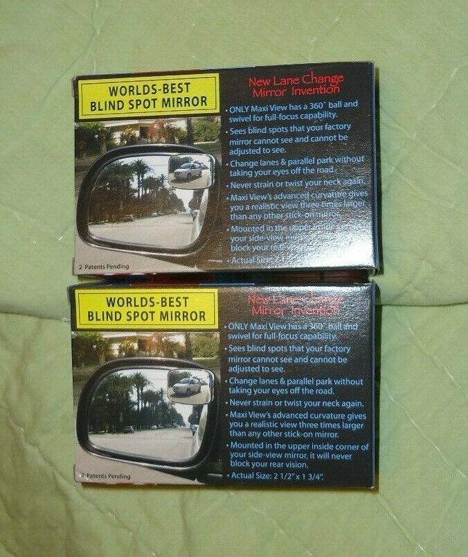 Set of 2*WORLDS BEST BLIND SPOT MIRROR eBay