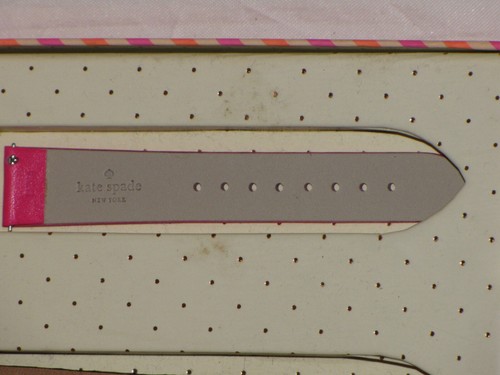 Kate Spade New York Watch Gold Plated Womens Genuine Leather Metro Grand U 0297A - Picture 16 of 24