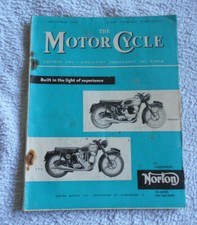 #T331. MOTOR CYCLING MAGAZINE 3rd September 1953 - Norton Dominator & E.S. COVER