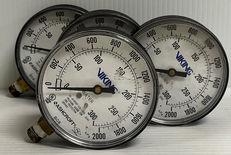 Ashcroft™ 1005P XUL Air Pressure Gauge | Dry | 3-1/2 In. | 0-80 Retard To 250 PSI - Foto 10