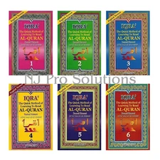 [2 SETS] Iqra The Quick Method of Learning To Read Al-Quran Karim Holy Wise Book