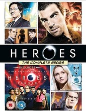 HEROES- THE COMPLETE SERIES- INCLUDES HEROES REBOOT BLU-RAY