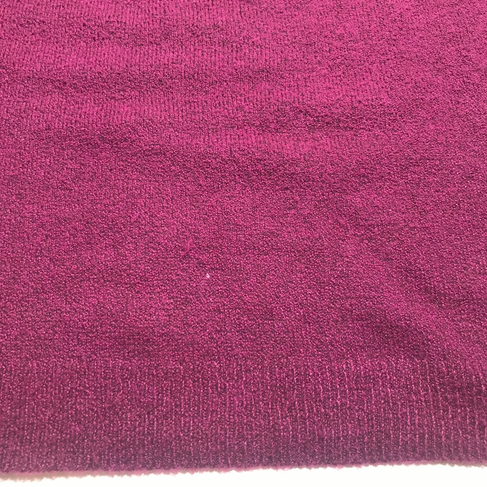 Suéter Sonoma Tejido Mujer Talla Mediana Manga Larga Raglán Súper Suave Borgoña Foto 4 de 4