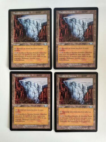 MTG 4X PLANESHIFT TERMINAL MORAINE NM MAGIC THE GATHERING FRENCH + ITALIAN - Picture 3 of 6