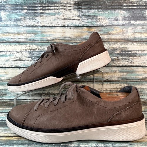 Johnston & Murphy Sneaker Herren 9 wasserdicht braun Leder XC4 Foust Oxford Schuh - Bild 2 von 14