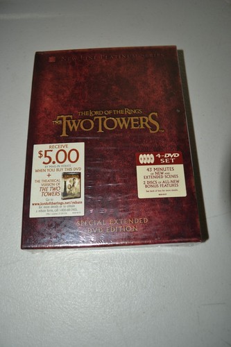 Herr der Ringe Die zwei Türme DVD Set Special Extended Edition VERSIEGELT