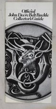 1987 Official John Deere Belt Buckle Collector's Guide MINT NOS
