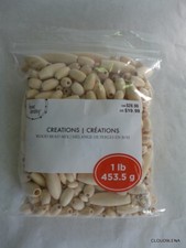 Bead Landing Wood Bead Mix. 1 lb. Various Sizes New With Tags 2 available 