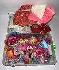 Barbie Clothing Shoes & Accessories Lot Mod Clone Some Vintage Jewelry Purse