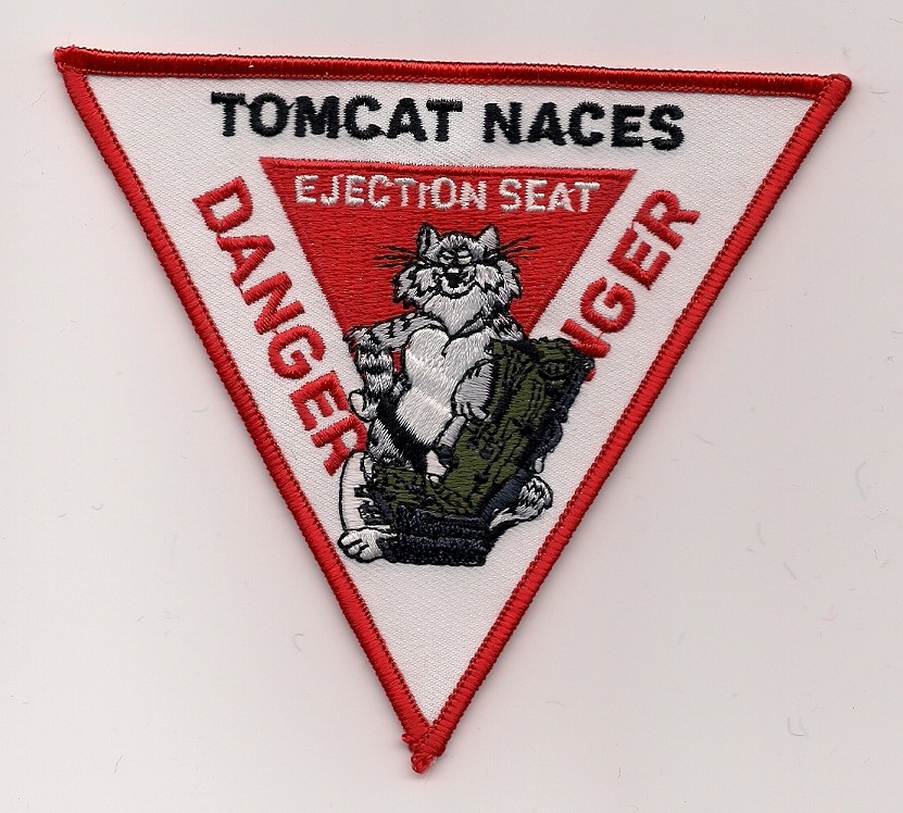 F-14 TOMCAT NACES EJECTION SEAT TRIANGLE patch – Kilimanjaro Trekking