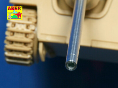 MW22 ABER MODELS 35L77 GERMAN 75 MM PAK39 L/48 BARREL FOR HETZER  for TAMIYA 1/3