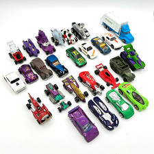 Vintage Diecast Car Lot of 26   Hot Wheels  Mixed Brands   1970s, 1980s, 1990s