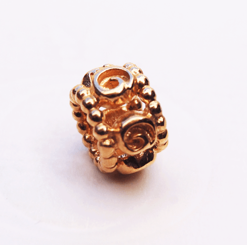 Pandora Original 14ct. Dije Oro "Anillo de Rosas" - 750456 - Retirado - Imagen 1 de 3