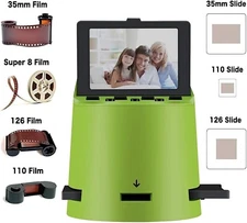 DIGITNOW Film & Slide Digital Scanner with 22MP, All-in-One