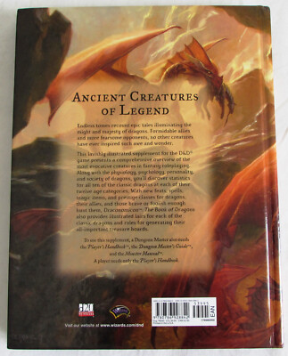 D&D Draconomicon 3.5 Dungeons & Dragons RPG Roleplaying Hardcover