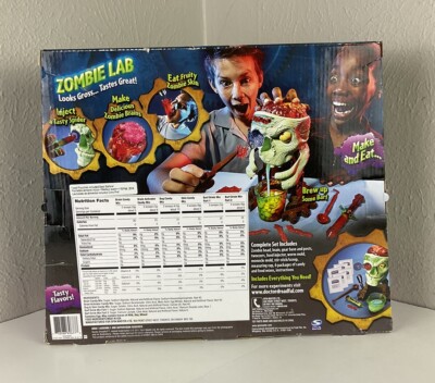 Doctor Dreadful Zombie Lab Spin Master Candy And Drink Kit New