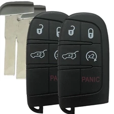 2 For 2017 2018 2019 2020 2021 2022 Replacement Jeep Compass Remote Fob 5b SUV