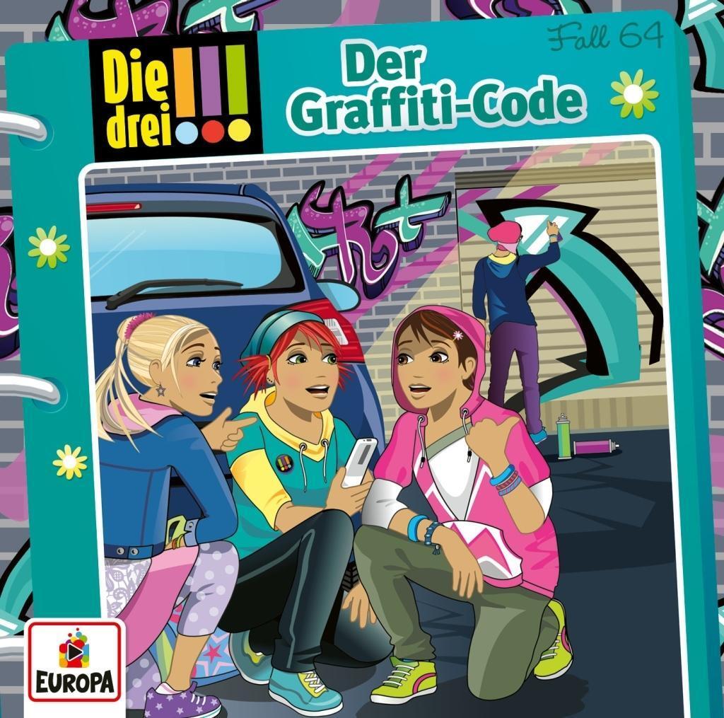 Thumbnail - Die Drei 64: Der Graffiti-code, Kirsten Vogel