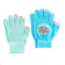 Girls 4-16 2-pk. Cat Touchscreen Gloves Set  