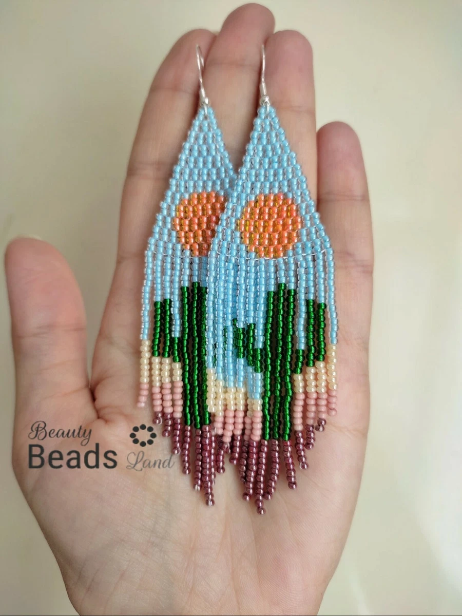 Cactus 2024 beaded earrings