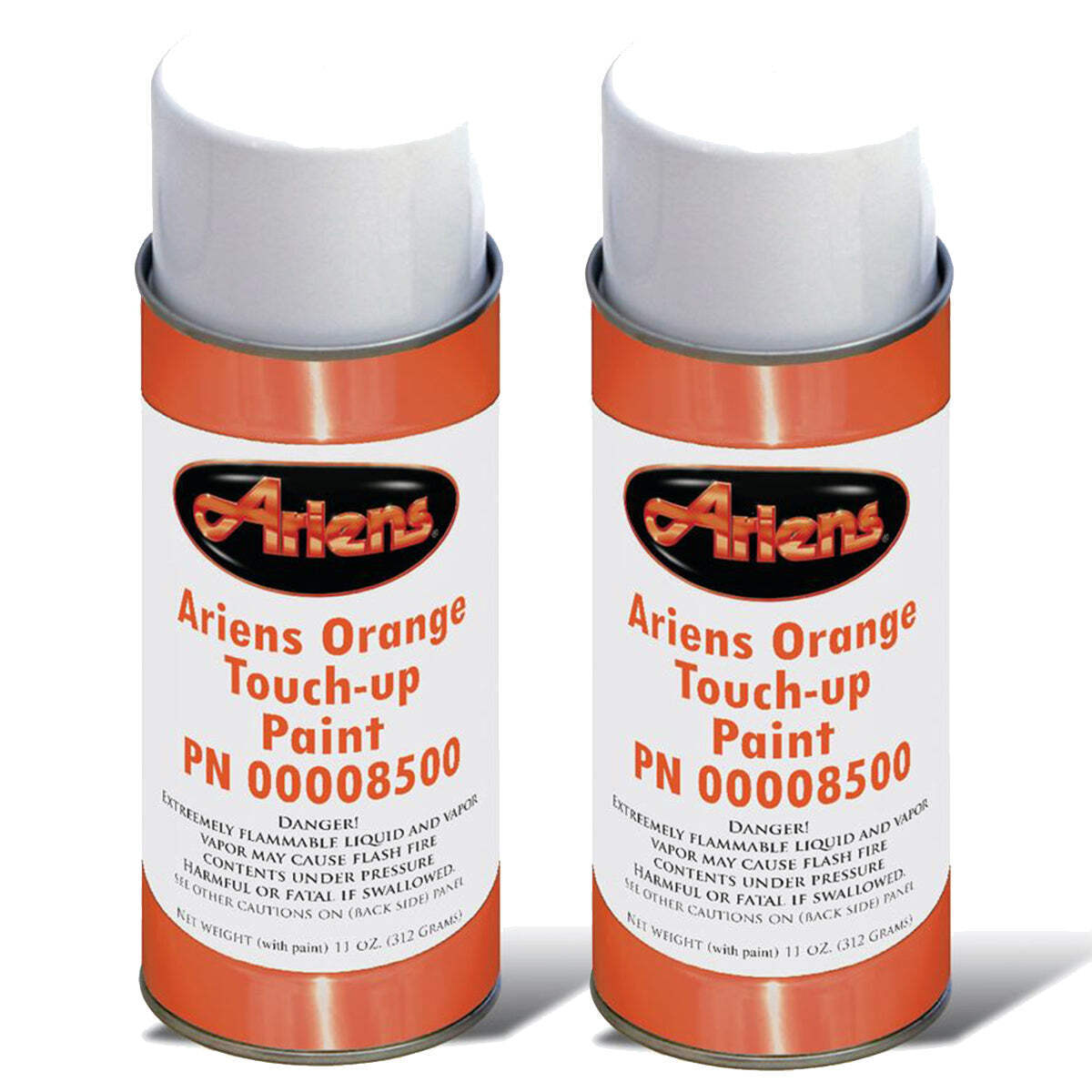 2PK Genuine Ariens 8500 Orange Touch Up Spray Paint 2 Stage Snow