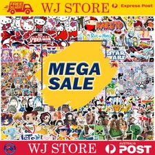 Various Anime TV Shows Game Outdoors Animals INS Collection Stickers Skateboard 