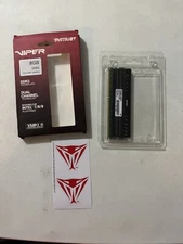 Patriot Memory Viper 3 Series 4GB DDR3 RAM 1600MHz (PV38G186C0) 1 Module