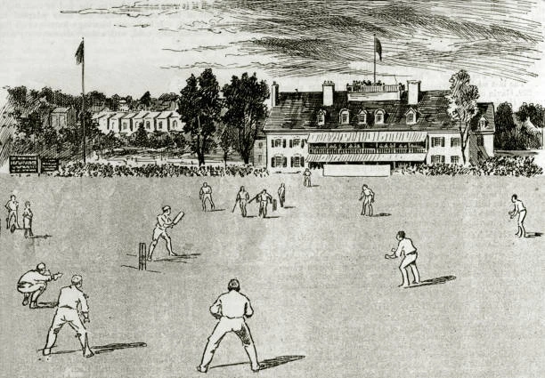 The Germantown Cricket Ground, Manheim, Philadelphia 1892 Old Cricket Photo - Image 1 of 1