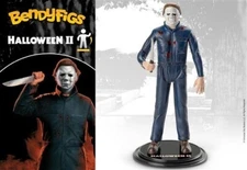 Noble Collection Bendyfigs Horror Halloween Michael Myers Action Figure New