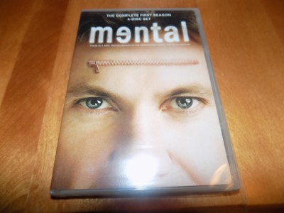 MENTAL THE COMPLETE FIRST SEASON Medical Mystery TV Drama Series 4 DVD SET NEW
