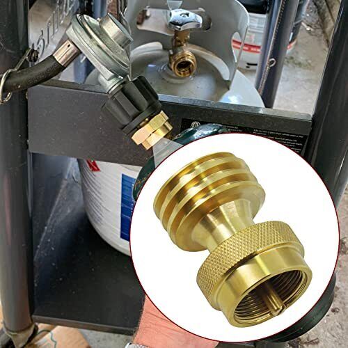 GASPRO 1lb Propane Tank Adapter, 20lb To 1lb Jamaica