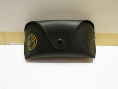Ray Ban Genuine Black Sunglasses Eyeglasses Case Snap