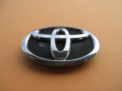 09 10 11 12 13 TOYOTA COROLLA FRONT GRILLE CHROME EMBLEM LOGO BADGE SIGN A45910 - 第 1/5 張圖片